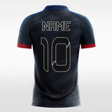 Black Soccer Jersey Design for Sale
