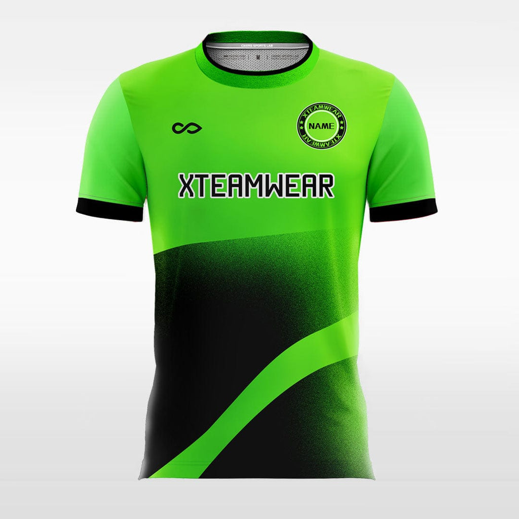 Fluorescent Green Sublimated Soccer Jersey