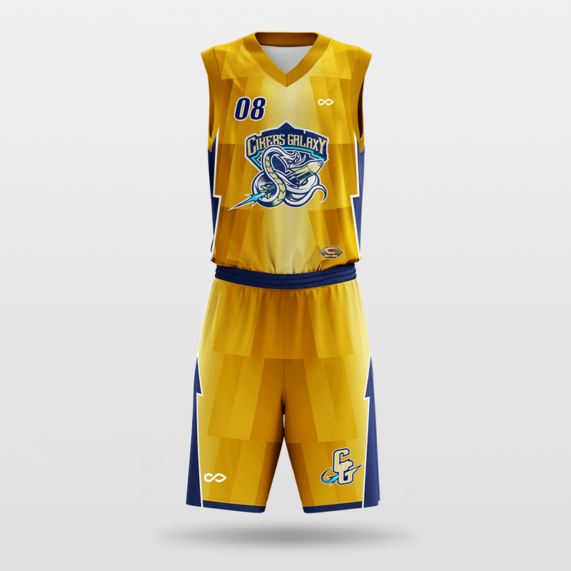 Custom Basketball Jerseys Yellow for Team Wholesale-XTeamwear