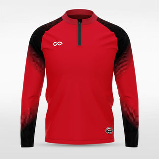 Red Historic Greek Sublimated Full-Zip Jacket