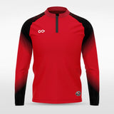 Red Historic Greek Sublimated Full-Zip Jacket