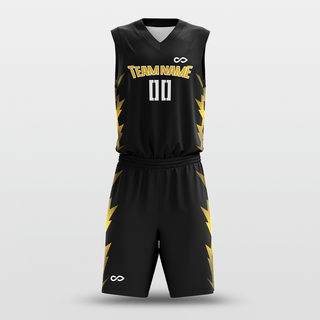 BlackSpark Custom Sublimated Basketball Set