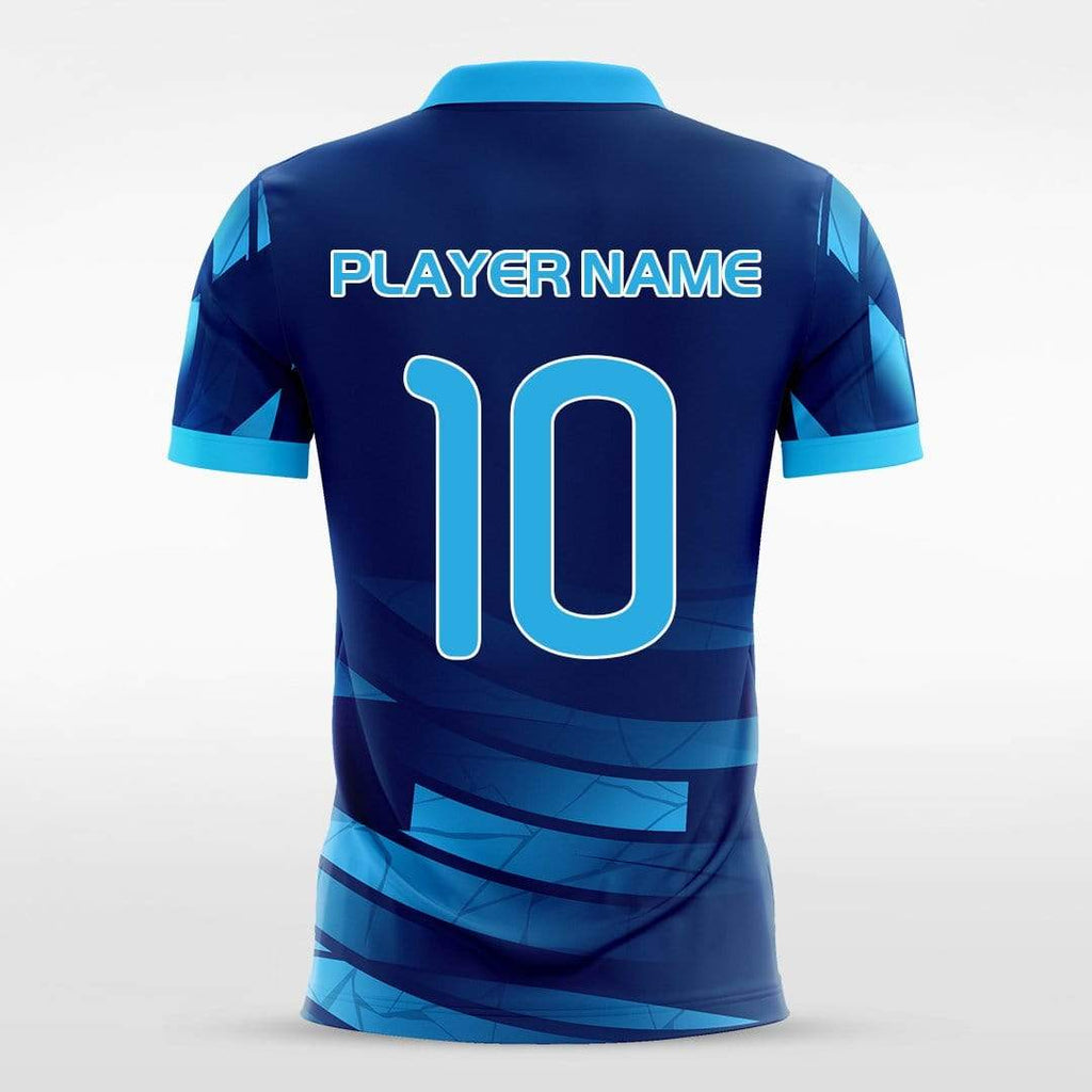 Navy Blue Sublimated Soccer Jersey