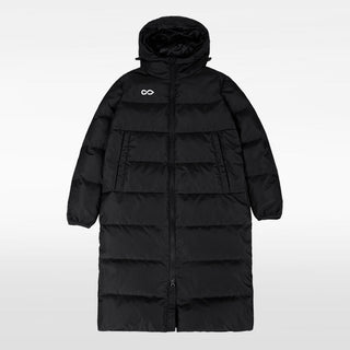 Kids Long Puffer Jacket Black