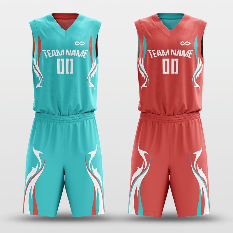 Custom Sublimated Basketball Jersey - Pink Delusion - Girox Sportswear