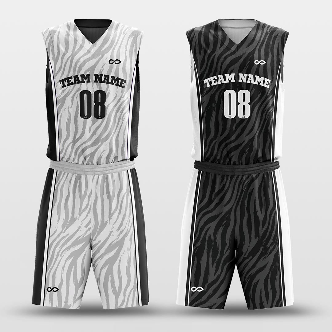 Tigers Custom Dye Sublimated Basketball Jersey