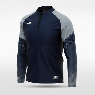 Navy Embrace Splash Custom 1/4 Zip Jersey