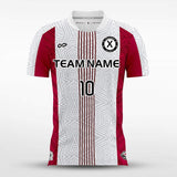 Red and White Sublimated Shirts Design