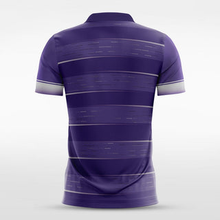 Purple Men's Team Soccer Jersey Design