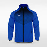 Blue Historic Greek Customized Full-Zip Jacket Design