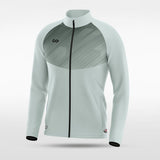 Grey Embrace Mirror Sublimated Full-Zip Jacket