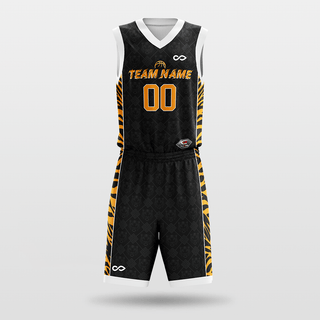 Tiger Roar Custom Sublimated Basketball Set