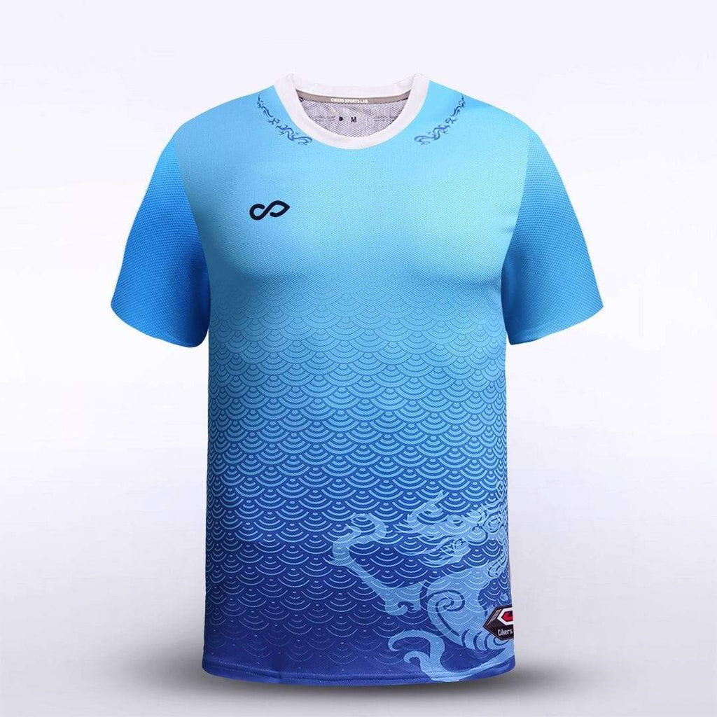 Sky Blue Football Shirts Design