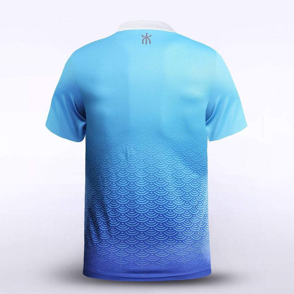 Sky Blue Sublimated Shirts Design