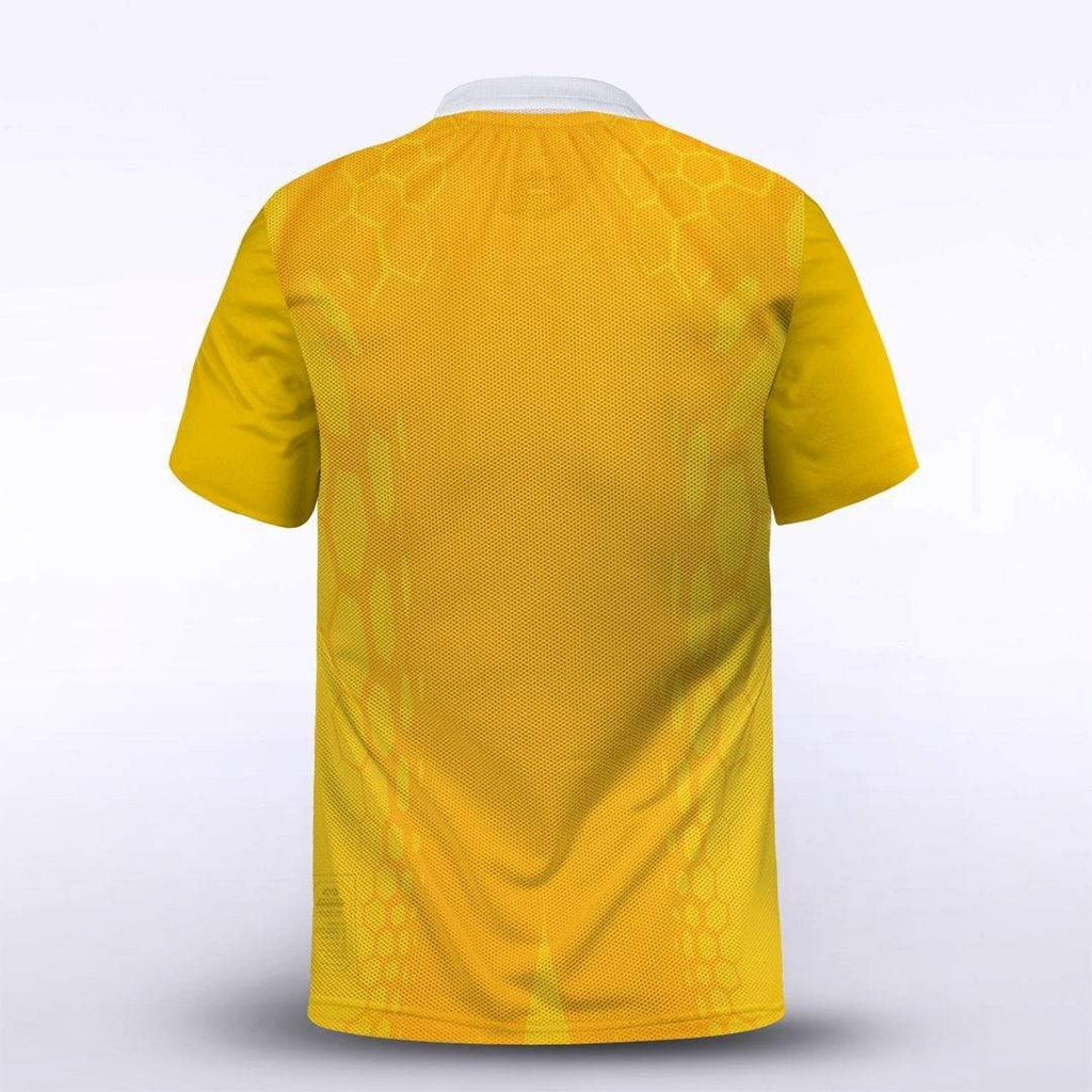 Yellow Sublimated Jersey Design