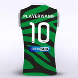 Green Sublimated Football Vest for Team