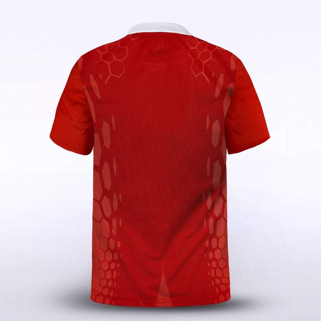 Red Sublimated Jersey Design