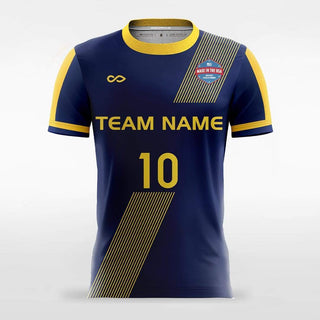 Navy Blue Halo Soccer Jersey