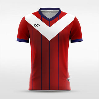 Red Victory Soccer Jersey