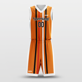 Honeycomb Custom Sublimated Basketball Set