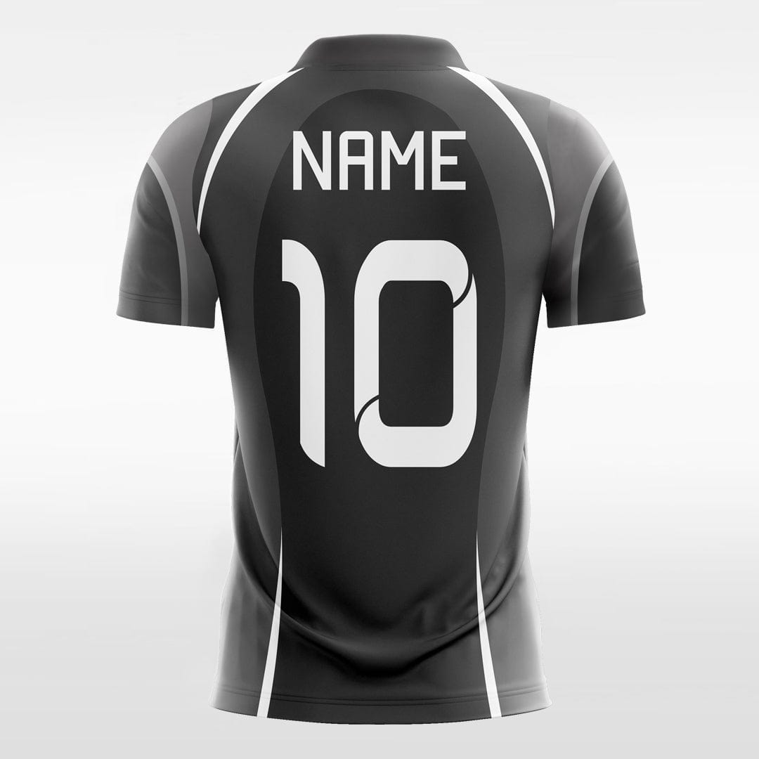 Cikers Sports Light and Shadow ¢ñ - Customized Men's Sublimated Long Sleeve Soccer Jersey Black / L