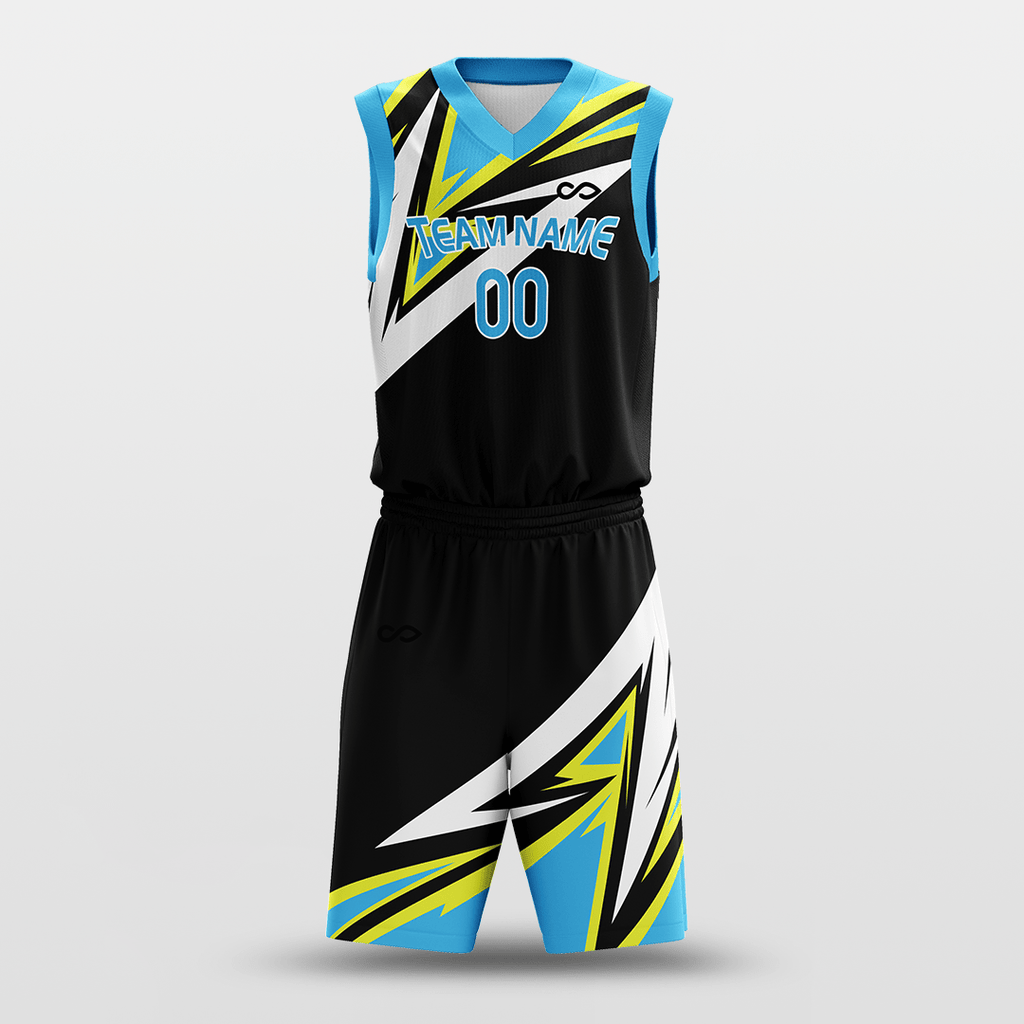 Light Blue White - Custom Basketball Jersey Design for Team-XTeamwear