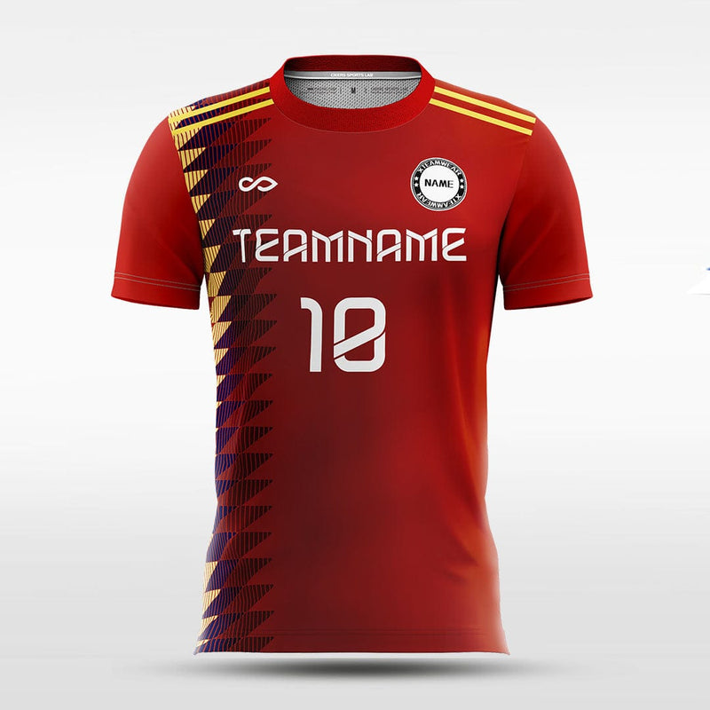 Orange Soccer Jersey&Football Shirts Custom Design for Team-XTeamwear