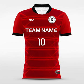 Fortified Parallel Customized Men's Soccer Jersey