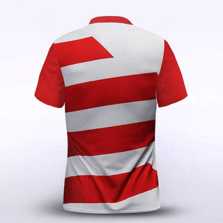 Red Kid's Team Soccer Jersey Design