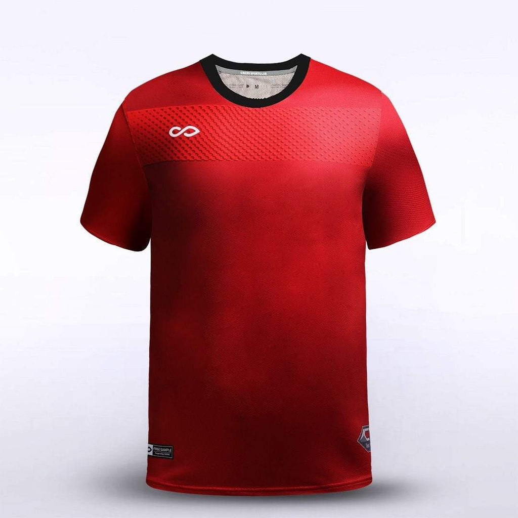 Red Conscript Soccer Jersey