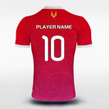 Red Womens Soccer Jersey
