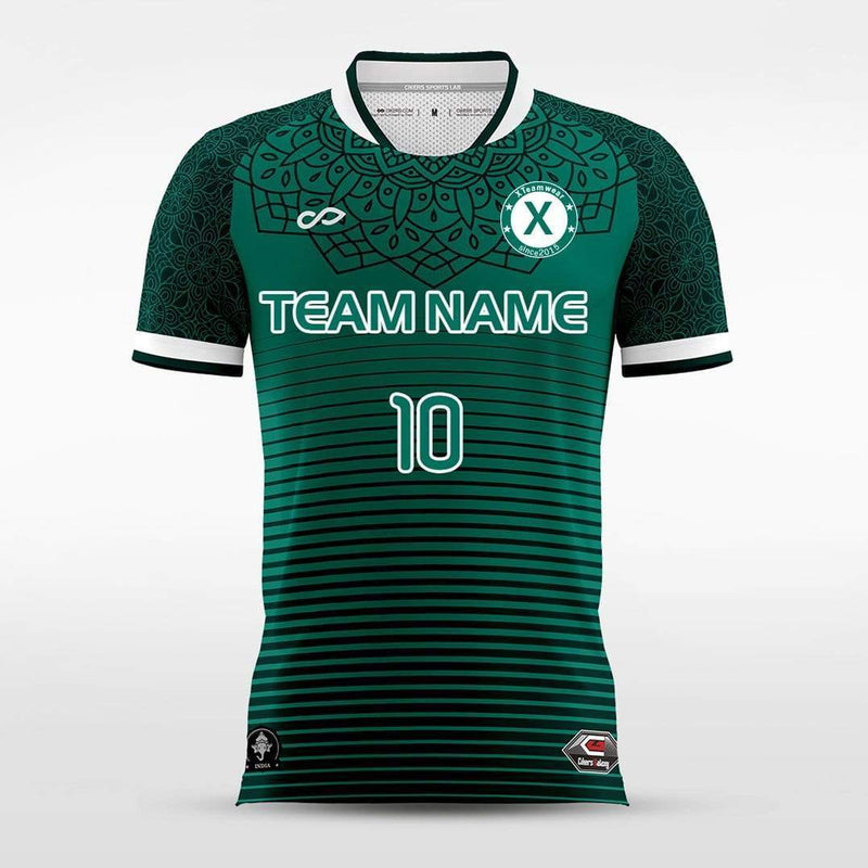 Limited Men's Midnight Green Home Jersey - Football Customized