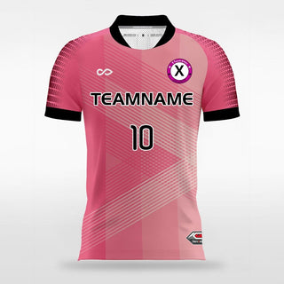 Pink Men Soccer Jersey