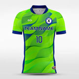 Green Soccer Jersey Design