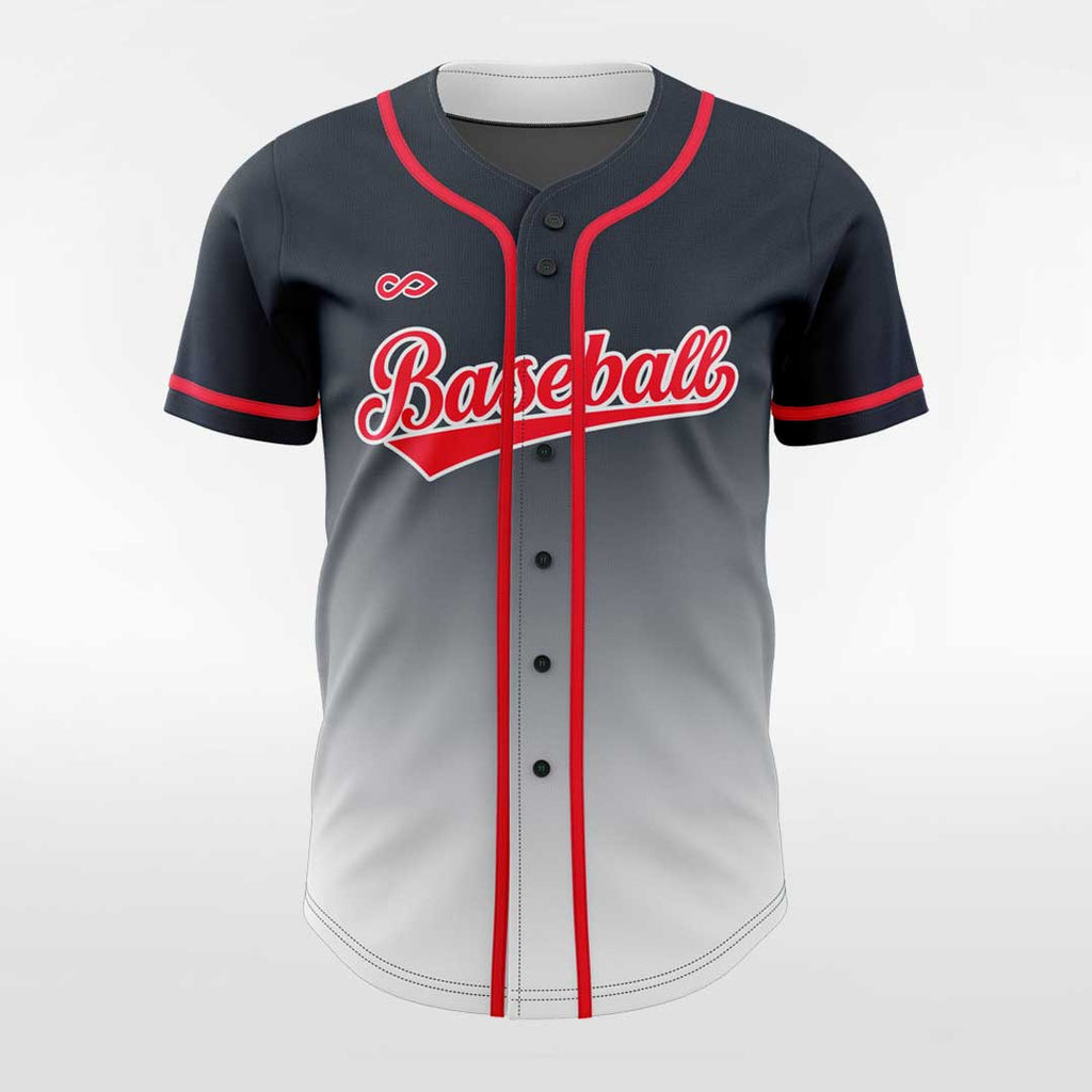 Custom Pinstripe Baseball Jersey - Fully Sublimated Baseball Uniforms