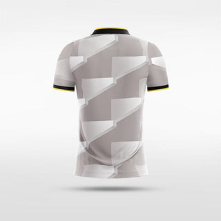 Custom Grey Kid's Sublimated Soccer Jersey