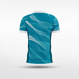 Cyan Kid's Team Soccer Jersey Design