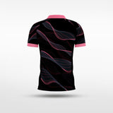 Black Kid's Team Soccer Jersey Design