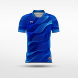Custom Blue Kid's Soccer Jersey