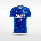 Blue Tranquility Soccer Jersey