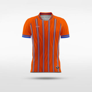 Custom Orange Kid's Soccer Jersey