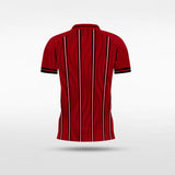 Red Kid's Team Soccer Jersey Design