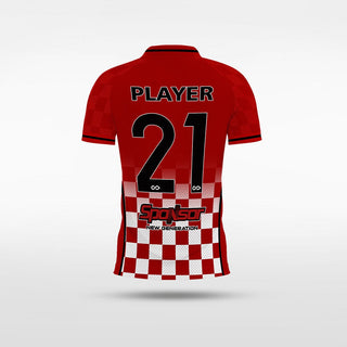 Custom Black Kid's Sublimated Soccer Jersey