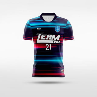 Black Neon Soccer Jersey