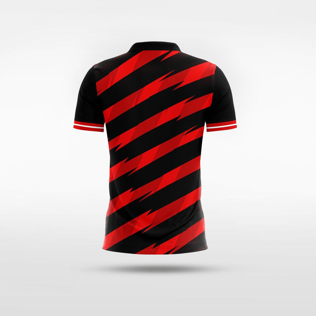 Black Kid's Team Soccer Jersey Design