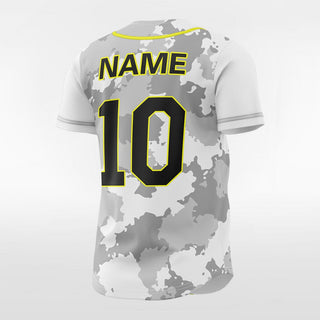 Camouflage Sublimated Button Down Baseball Jersey