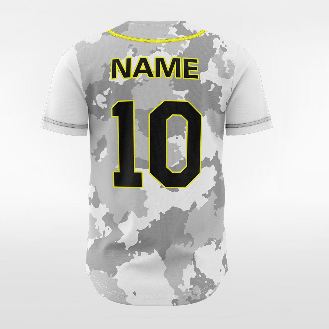 Sublimated Button Down Baseball Jerseys, Prosphere Camo