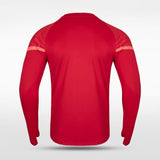 Dragon Vein 3 Custom Sports Zip Jacket Red
