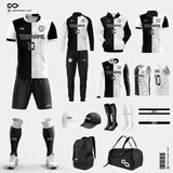 Two Tone Soccer Equipment List-Custom Soccer Uniforms Kits