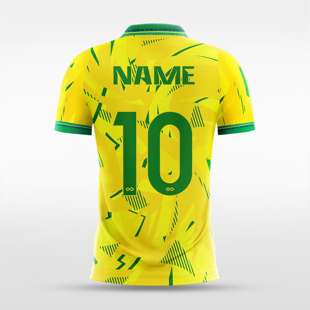 Brazilian Men's Soccer Jersey 3D My Day Printed Selected Men's